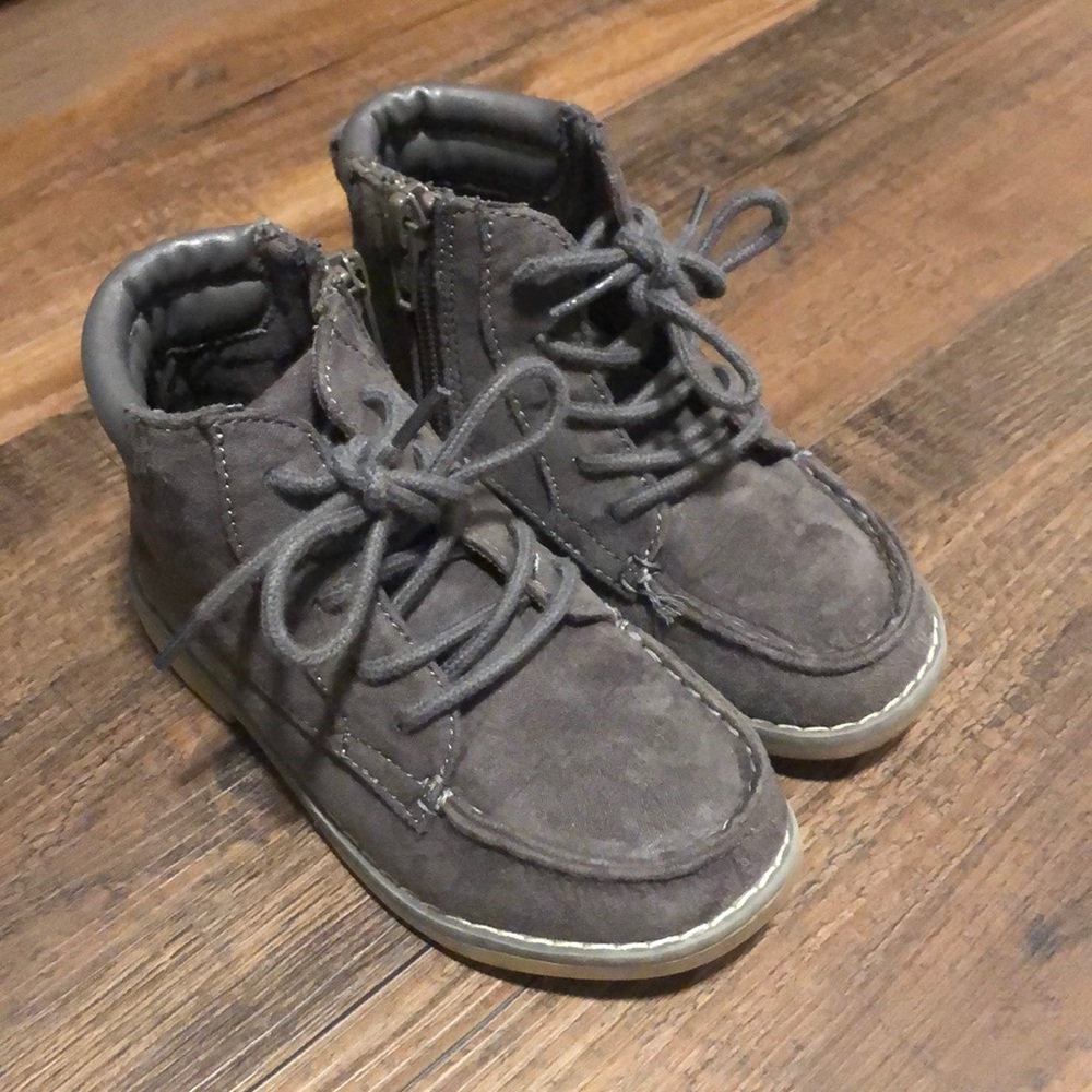 Toddler Boy Suede Boots